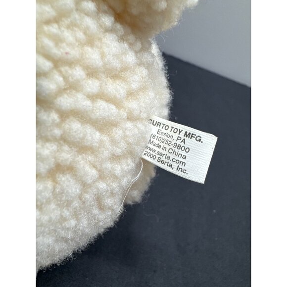 Curto Toy Sheep Plush With Blue Eyes & No. 15 2000 Serra Counting Sheep - Picture 4 of 6